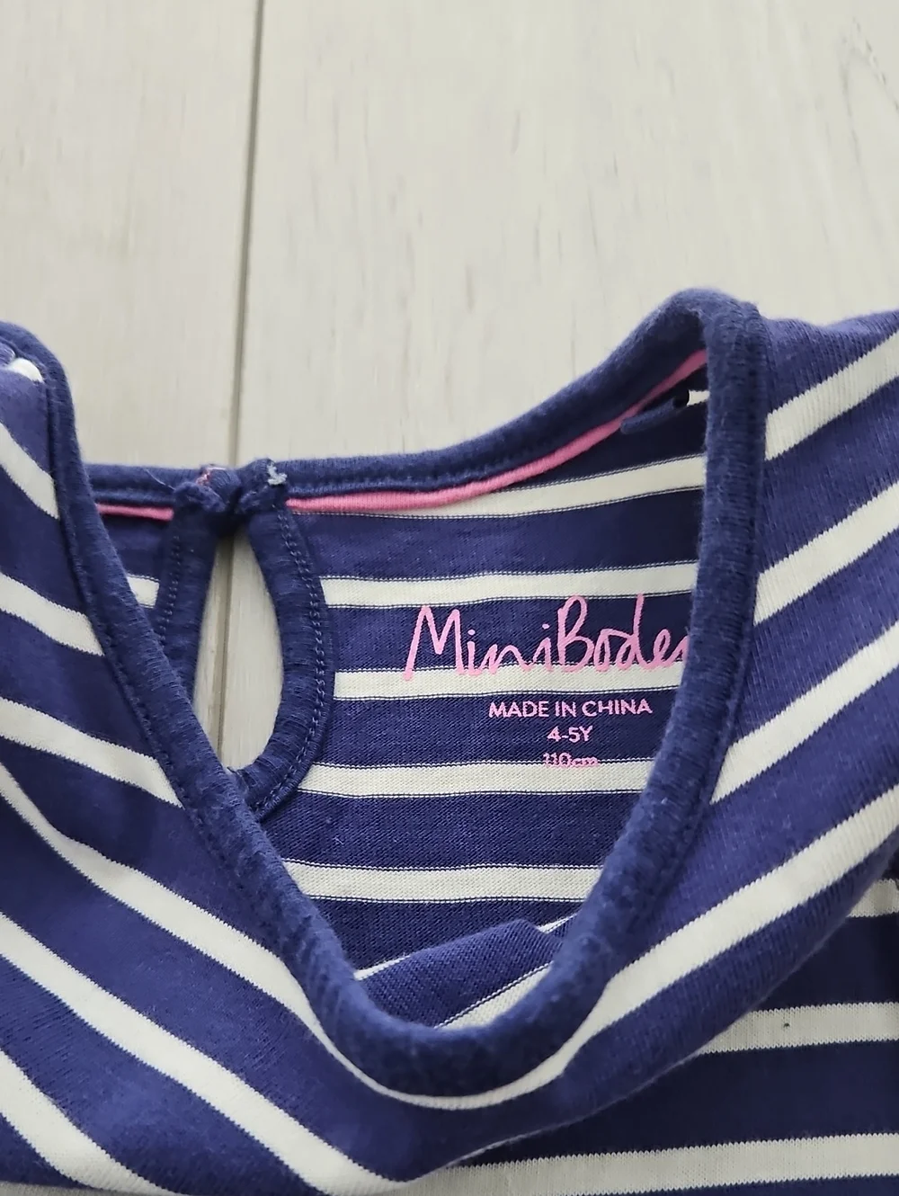 Mini Boden Dress, Striped, 4T-5T